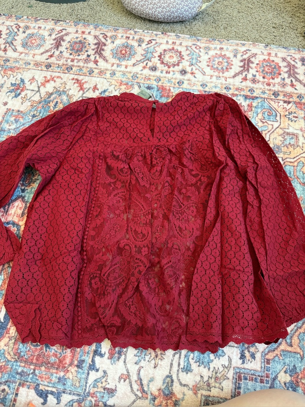 NWT Torrid Lace Top 3x - Picture 2 of 7